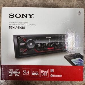 Sony DSX-A410BT Bluetooth Car Stereo digital media player and radio
